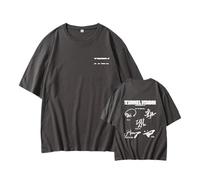 Tunnel Vision Album Sign Camiseta Worldtour Camiseta Estampada Algodón High Street Daily Shirt(A. Gray,L)