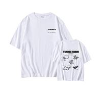 Tunnel Vision Album Sign Camiseta Worldtour Camiseta Estampada Algodón High Street Daily Shirt(A. White,2XL)