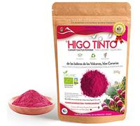 Tuno Canarias HIGO TINTO 200Gr - Bio Antoxidante Demostrado Elimina 96% Radicales Libres - Balancear Nivel de Azúcar - Fibras, Vitaminas B1, B2, B6, C, Potasio, Calcio, Magnesio, Hierro y Zinc