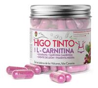 Tuno Canarias HIGO TINTO Bio Demostrado Científicamente con L-Carnitina - Quemagrasas Natural Muy Rápido y Efectivo, Mejora Energía y Resistencia - Suplemento Vegano de 90 Cápsulas