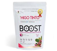 Tuno Canarias HIGO TINTO BOOST | Fórmula para Control del Apetito, Bienestar Físico y Metabolismo Activo | Con Proteína de Suero, Prebióticos y TCM Sabor Vainilla