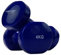 Tunturi 14TUSFU112 Mancuernas, Unisex Adulto, Azul, 4 kg