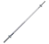 Tunturi Barbells Barra Pesas, Unisex Adulto, Plateado, 120 cm
