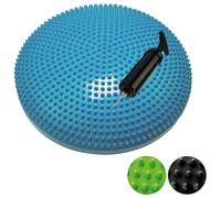 Tunturi-Fitness Yoga Cojín Equilibrio Inflable, Unisex Adulto, Azul, Única
