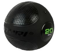 Tunturi Functional Fitness Balón Crossfit 20kg- Slam Ball, Unisex Adulto, Black, 1