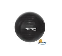 TUNTURI Pelota de gimnasia de 90 cm con bomba negro