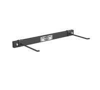 Tunturi Platinum - Soporte de pared para esterilla de fitness, montaje en pared, fácil instalación, color negro