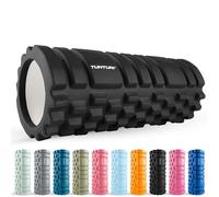 Tunturi Rodillo de espuma Yoga Grid 33 cm negro