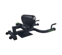 Tunturi Squat Station WT20 Sissy - Sentadillas plegables con cojín para pantorrillas, rodillo y empuñaduras