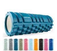 Tunturi Yoga Grid Foam Roller 33 cm azul petróleo