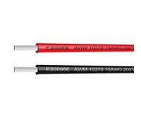 TUOFENG Alambre eléctrico de calibre 10 (3 m negro + 3 m rojo), cable primario de alta tensión de 1000 V, cable de alta temperatura para la batería, cable de batería trenzado de cobre estañado