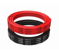 TUOFENG Cable eléctrico AWG, de silicona, de calibre 8, suave y Flexible, cable de cobre estañado, Cable de alta resistencia a la temperatura