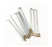 TUOKLNC 36 radios 8G de 3,5/4 mm para bicicleta y motocicleta de 124-235 mm para JH70 GN250 125 E-Bike Wheel Replacement & Repair (215 mm x 3,5 mm)