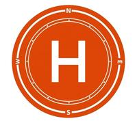 TUOKLNC Almohadilla de aterrizaje plegable de 40/50/60 cm para DJI Mini 5 Pro/Mini 4 Pro/Air 3S/Avata 2/Mavic 4 Pro/Neo | Helipad cuadricóptero impermeable | Accesorios portátiles para drones (50 cm)