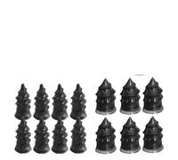 TUOKLNC Kit de reparación de neumáticos sin cámara, herramientas de reparación de pinchazos tipo tornillo para coche, motocicleta, ATV, kit de reparación de neumáticos planos con tapones de goma en