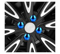 TUOKLNC Tapones universales para tuercas de rueda de 17/19/21 mm, cubiertas de tornillo de neumático antioxidantes, protección de pernos de cubo de automóvil para múltiples modelos de vehículos (azul
