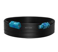 TUOLNK Cable Fakra Z macho a hembra RG174 Cable coaxial Fakra Fakra Z RF para navegación GPS automática Cable de extensión de antena GPS DAB Digital FM AM Radio Sirius XM Radio satelital 16.4ft(5M)