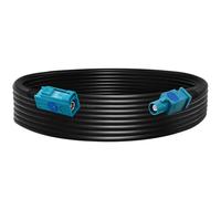 TUOLNK Cable RG174 Fakra Z Fakra Z macho a hembra Cable coaxial RF para navegación GPS automática Cable de extensión de antena GPS DAB Digital FM AM Radio Sirius XM Radio satelital 9.8ft(3M)