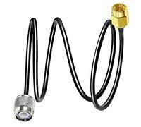 TUOLNK Cable SMA-TNC RG58 Baja Pérdida (1M/3.3 Pies) - Adaptador Coaxial RF 50 Ohmios