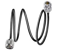 TUOLNK Cable tipo N RG58 3.3 pies (1M) Conector N macho a N hembra Cable de extensión de baja pérdida Cable N macho a hembra Cable de puente negro para enrutador Wifi Antena 3G 4G LTE