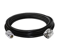 TUOLNK N Macho a N Hembra Cable Coaxial RF de Baja Pérdida RG58 Cable de Extensión para Wifi/Enrutador / 3G / 4G / LTE Antena Tipo N Cable Macho a Hembra 16.4ft (5M)