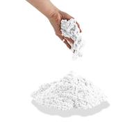 TUOLON 950g Recarga Arena Mágica Niños Arena Cinética Niños 3 4 5 Años Colorida Arena Sensorial de Arena para Niños Juguete Creativo Niño Ideas Regalo Niño Niña Blanco