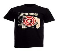 TuoMilky Alter Bridge The Last Hero Unisex 100% Cotton Short-Sleeve T-Shirts Black S