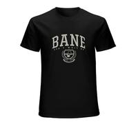 TuoMilky Bane Don't Wait Up Punk Band Merch Give Blood The Note Unisex 100% Cotton Short-Sleeve T-Shirts Black M