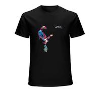 TuoMilky Chris Rea The Blue Cafe Unisex 100% Cotton Short-Sleeve T-Shirts Black S