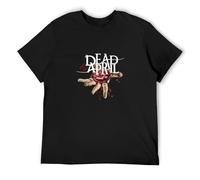 TuoMilky Dead by April Logo Unisex 100% Cotton Short-Sleeve T-Shirts Black XXL