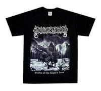 TuoMilky Dissection Storm of Lights Bane Shirt Black Death Metal Ofc Unisex 100% Cotton Short-Sleeve T-Shirts Black S