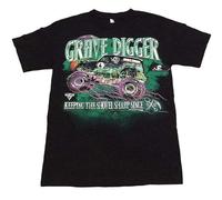TuoMilky Grave Digger Funny Birthday Unisex 100% Cotton Short-Sleeve T-Shirts Black L