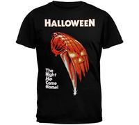 TuoMilky Halloween Night He Came Home Unisex 100% Cotton Short-Sleeve T-Shirts Black M