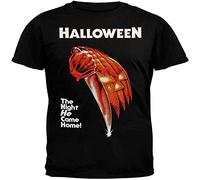 TuoMilky Halloween The Night He Came Home Unisex 100% Cotton Short-Sleeve T-Shirts Black M