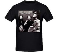 TuoMilky Heroes del Silencio Avalancha Unisex 100% Cotton Short-Sleeve T-Shirts Black XXL