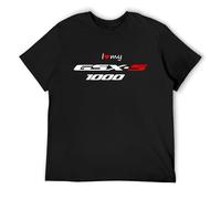 TuoMilky I Love my Gsx S 1000 Moto I (Heart) my Gsx-S 1000 Unisex 100% Cotton Short-Sleeve T-Shirts Black XXXL