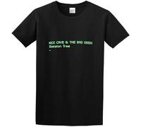 TuoMilky Nick Cave & The Bad Seeds Skeleton Tree Unisex 100% Cotton Short-Sleeve T-Shirts Black XXXL