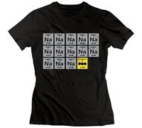 TuoMilky Periodic Table of Elements Unisex 100% Cotton Short-Sleeve T-Shirts Black XXXL