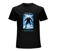TuoMilky Retro John Carpenter's The Thing Inspired Direct To Garment Printed Unisex 100% Cotton Short-Sleeve T-Shirts Black XXL