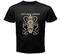 TuoMilky Slightly Stoopid Atmosphere Logo Unisex 100% Cotton Short-Sleeve T-Shirts Black XXL