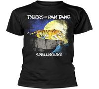 TuoMilky Tygers of Pan Tang Spellbound Unisex 100% Cotton Short-Sleeve T-Shirts Black XXL