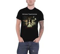 TuoMilky Within Temptation Heart of Everything Band Logo Unisex 100% Cotton Short-Sleeve T-Shirts Black S
