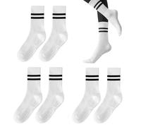 TUONYIS 3 Pares Calcetines de Yoga Antideslizantes, Calcetines de Yoga para Mujer, Calcetines de Pilates Entrenamiento, Calcetines de Deporte, Calcetines de Yoga Pilates,para Ballet, Runing, Gimnasio