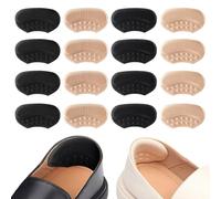 TUONYIS 8 pares de almohadillas para el talón, agarres de talón para zapatos, inserciones de cojín de talón antideslizantes, almohadillas para talón (16)