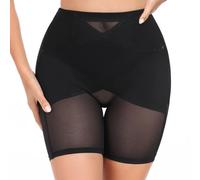 Tuopuda Fajas Reductoras Mujer Pantalón Antirozaduras Muslos Braga Reductora Adelgazante Braguitas Moldeadoras Invisible Shapewear Postparto Shorts Pantalones Cortos Leggins Mallas, Negro, M