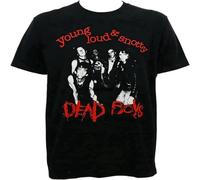 TUOPUKEJI Dead Boys Young Loud and Snotty Men's T-Shirt, Negro , M