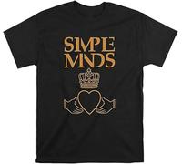 TUOPUKEJI Nuku Simple Minds - Camiseta de Jim Kerr para hombre, Negro, L