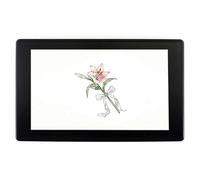 TUOPUONE 7inch Capacitive Touch Screen LCD (H) with Case Compatible with Raspberry Pi 4B / 3B+ / 3 Zero 2 W 1024×600 Resolution HDMI Display Interface IPS Panel Various Systems Support