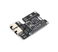 TUOPUONE Adaptador PCIe a 2-CH 2.5G ETH para Raspb Pi 5, equipado con chips dobles RTL8125 de alto rendimiento