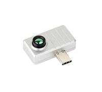 TUOPUONE Cámara de imagen térmica IR para smartphone (B), puerto tipo C, Plug and Play, campo de visión de 45°, carcasa de aleación de aluminio